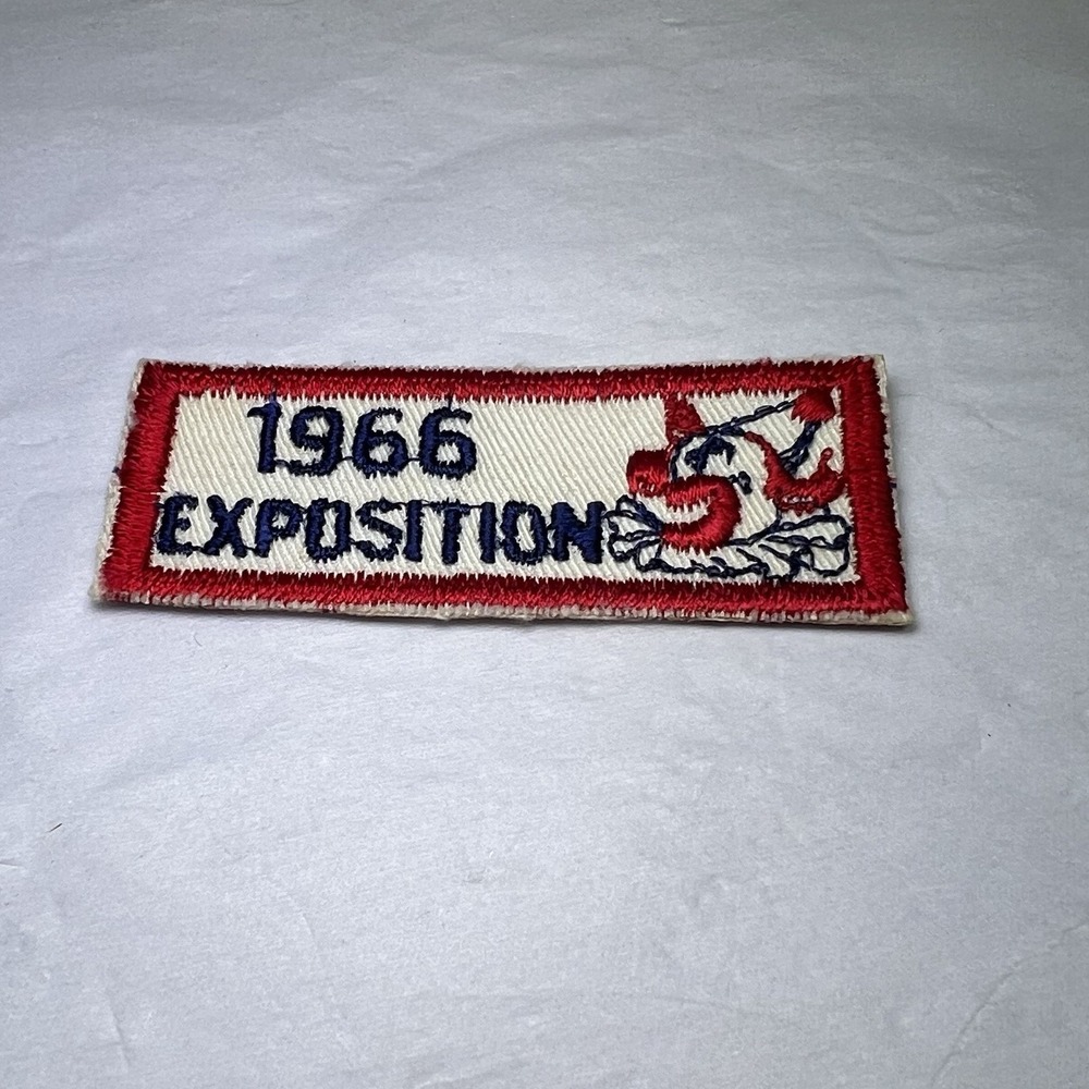 Vintage 1966 Exposition Boy Scout Fun Clown PATCH‎ BSA